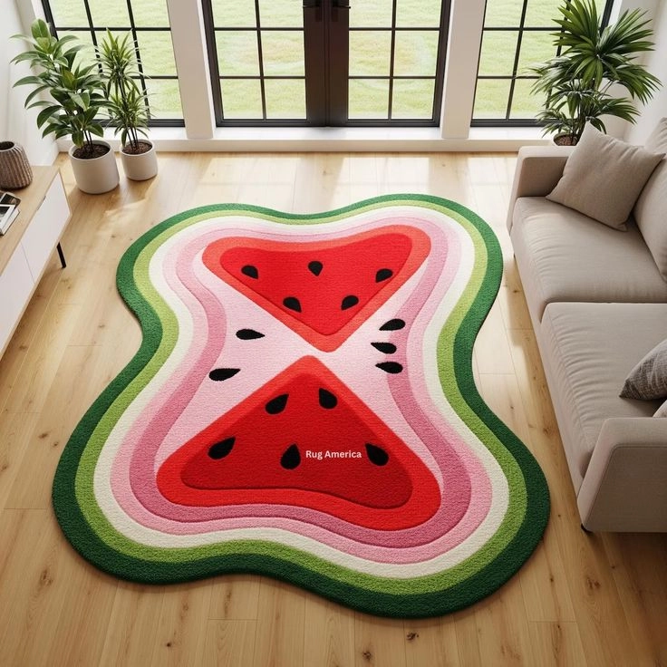 Creative Fruit Slice Living Room Carpet
